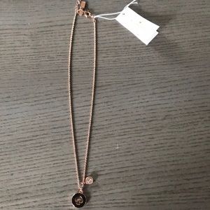 Kate spade rose gold necklace